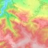 Carte topographique Winenne, altitude, relief