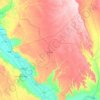 Carte topographique Suhaj, altitude, relief
