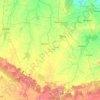 Carte topographique Mahroni Tehsil, altitude, relief