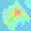 Carte topographique Prince of Wales Island, altitude, relief