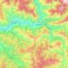 Carte topographique Thathri, altitude, relief