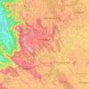 Carte topographique Somawarpet taluk, altitude, relief