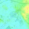Carte topographique Full Sutton, altitude, relief