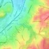 Carte topographique Leumeah, altitude, relief