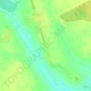 Carte topographique Липиничи, altitude, relief