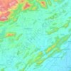 Carte topographique Varaha, altitude, relief