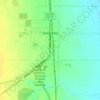 Carte topographique Antonito, altitude, relief