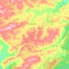 Carte topographique Thorpdale, altitude, relief