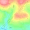 Carte topographique Pluckanes West, altitude, relief