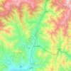 Carte topographique Swat River, altitude, relief