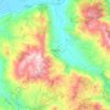 Carte topographique Bozdoğan, altitude, relief