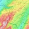 Carte topographique 88175, altitude, relief