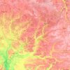 Carte topographique Десна, altitude, relief