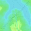Carte topographique Banakacharla to VBR Link Canal, altitude, relief