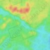 Carte topographique Elzevir Lake, altitude, relief