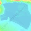 Carte topographique Laguna Colorada, altitude, relief