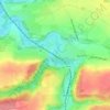 Carte topographique L'Eau d'Heure, altitude, relief