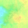 Carte topographique Ярешки, altitude, relief