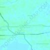Carte topographique Cauvery, altitude, relief
