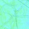 Carte topographique Mulong River, altitude, relief