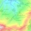 Carte topographique Ighzer n Tourtout, altitude, relief