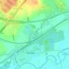 Carte topographique Mercia Marina, altitude, relief