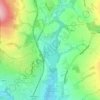Carte topographique Jumbles Reservoir, altitude, relief