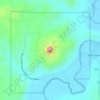 Carte topographique Devils Tower, altitude, relief