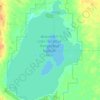 Carte topographique Beaverhill Lake, altitude, relief