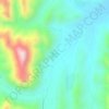 Carte topographique Totora I, altitude, relief