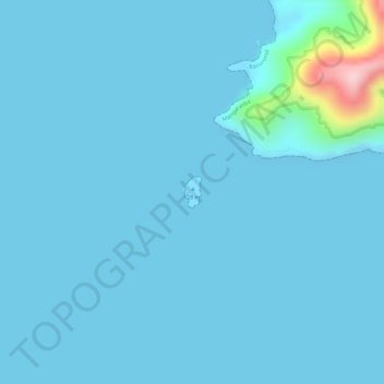 Carte topographique Ilha da Sororoca, altitude, relief