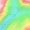 Carte topographique Entre-Deux-Eaux, altitude, relief