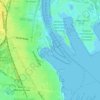 Carte topographique Jawbone Nature Conservation Reserve, altitude, relief