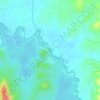 Carte topographique Bernam River, altitude, relief