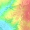 Carte topographique Раздолье, altitude, relief
