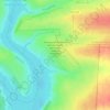 Carte topographique Линия разграничения между основной частью Украины и ОРДЛО (отдельными районами Донецкой и Луганской областей), altitude, relief