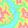 Carte topographique Zanskar, altitude, relief
