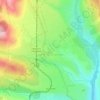 Carte topographique Măneciu-Pământeni, altitude, relief