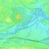 Carte topographique Charles River, altitude, relief