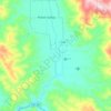Carte topographique East Fork Russian River, altitude, relief