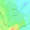Carte topographique Entre Rios, altitude, relief