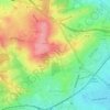 Carte topographique Waterlow Park, altitude, relief