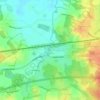 Carte topographique River Lyde, altitude, relief