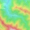 Carte topographique Lavail, altitude, relief