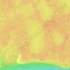 Carte topographique Lac des Plaines, altitude, relief