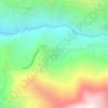 Carte topographique Lachiraya, altitude, relief