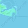 Carte topographique Sandy Point Nature Reserve, altitude, relief
