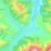 Carte topographique Botiza, altitude, relief