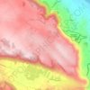 Carte topographique Selva, altitude, relief