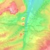 Carte topographique Nájera, carte du relief, carte des altitudes